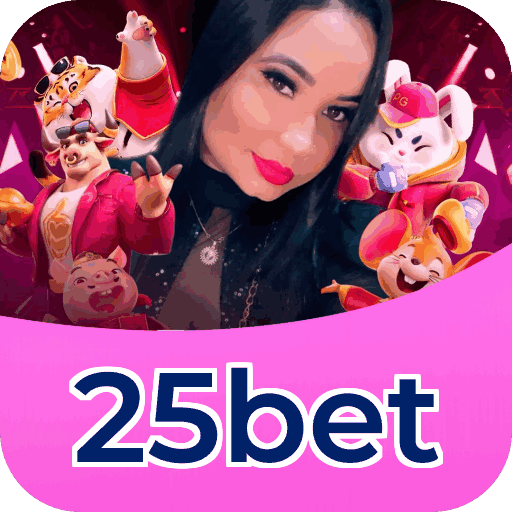 Interface do aplicativo 25bet mostrando jogos disponíveis no iOS e Android
